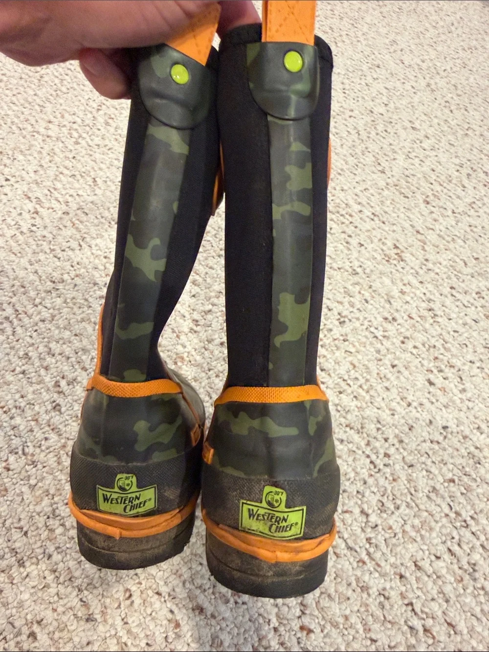Western Chief Kids Camo Neoprene Boot Choose Size 2